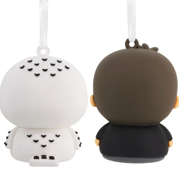 Hallmark Harry Potter and Hedwig Ornaments - Black, White, Red - Picture 7 of 7